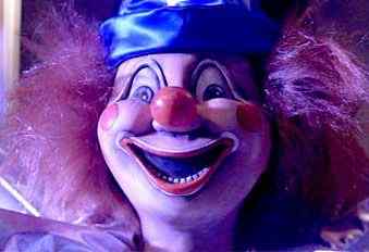 creepy clown doll from poltergeist