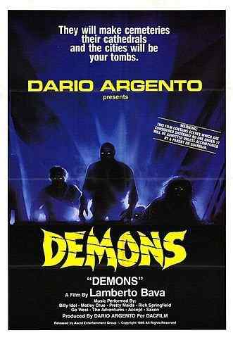 Demons movie poster - Horror Society