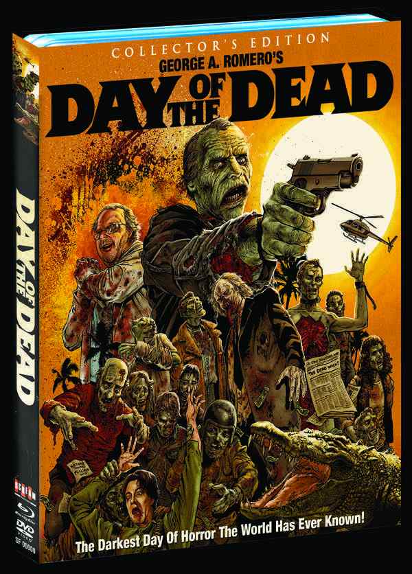 Day of the Dead bluray cover - Horror Society