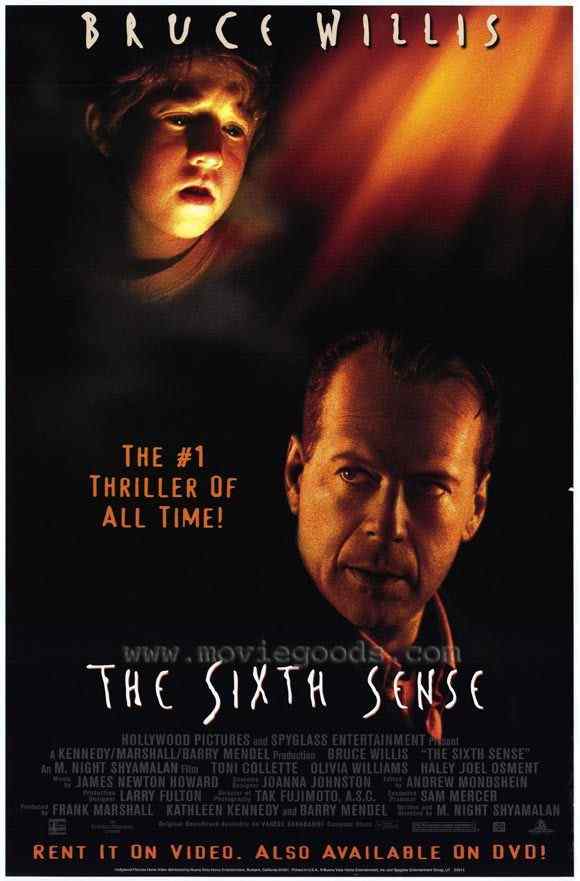 The Sixth Sense Movie Poster Horror Society