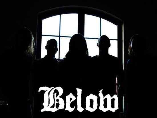 Swedish Doom band BELOW currently in the studio with Andy La Rocque ...