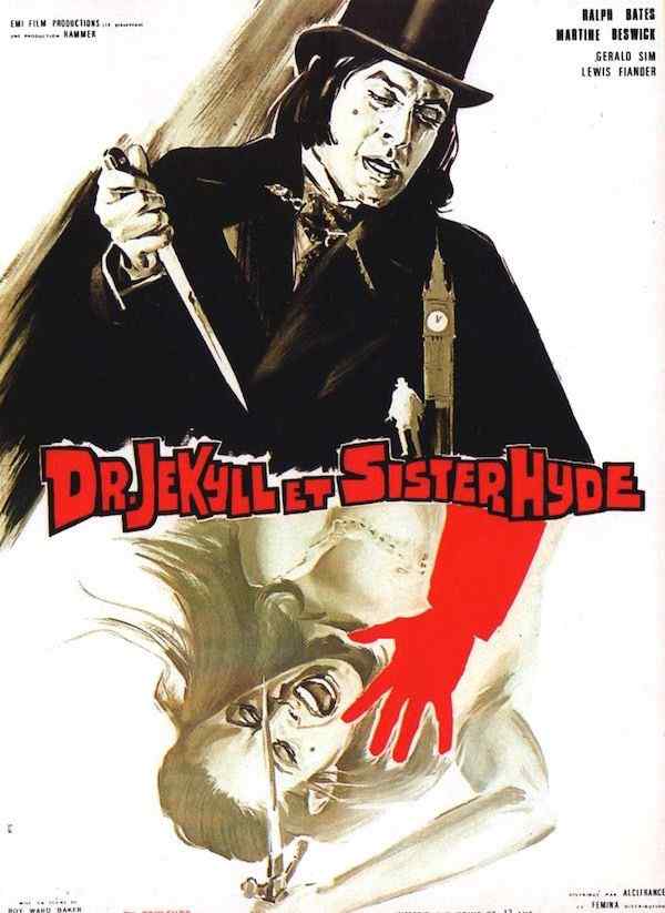 Dr. Jekyll and Sister Hyde foreign movie poster - Horror Society