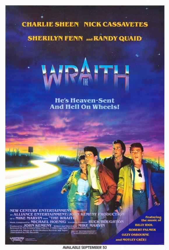 The Wraith movie poster - Horror Society