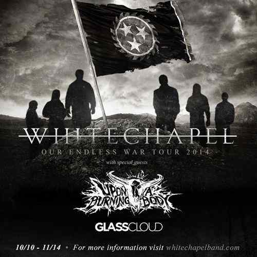 WHITECHAPEL announce headlining tour with Upon a Burning Body and Glass