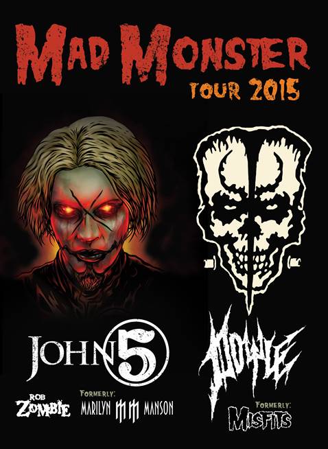 DOYLE adds guitarist JOHN 5 to his Mad Monster Tour 2015! - Horror Society