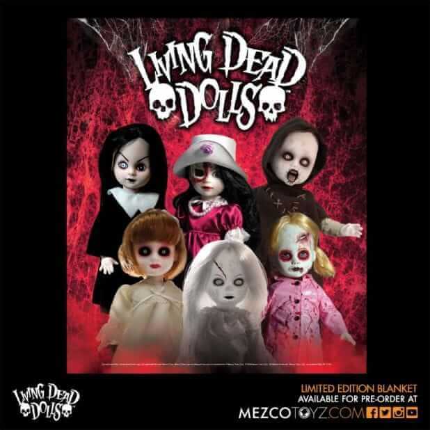 Get Your Limited Edition ‘LIVING DEAD DOLLS’ Blanket From Mezco Toyz ...