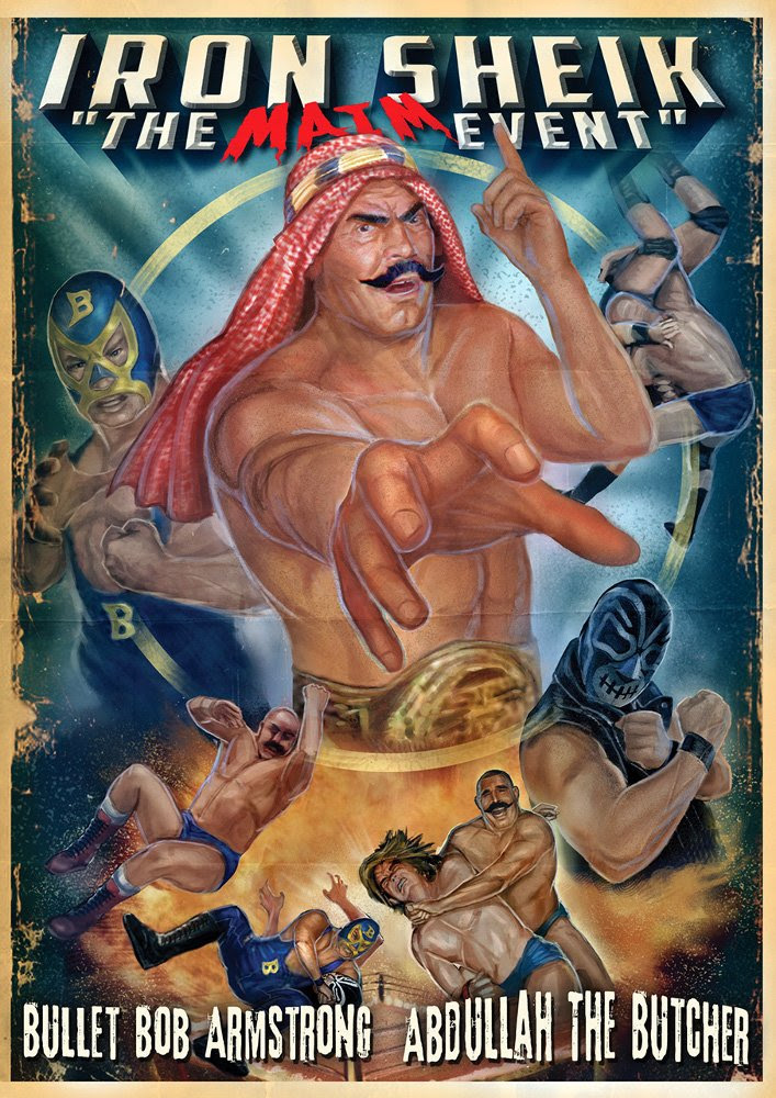 707px x 1000px - Rob Van Dam / Iron Sheik Documentaries Now Available on DVD from BayView  Entertainment - Horror Society