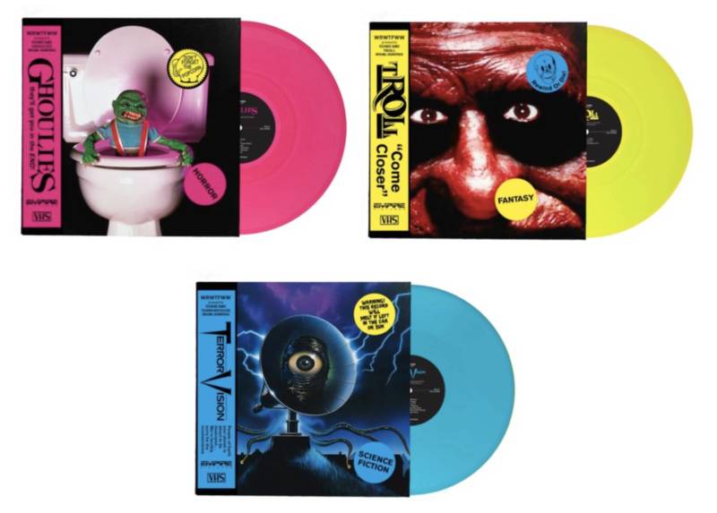 GHOULIES, TROLL, TERRORVISION – OSTs on Limited Edition Colored Vinyl ...