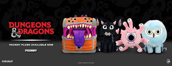 Dungeons & Dragons® Monsters 3 Vinyl Mini Series 1 by Kidrobot