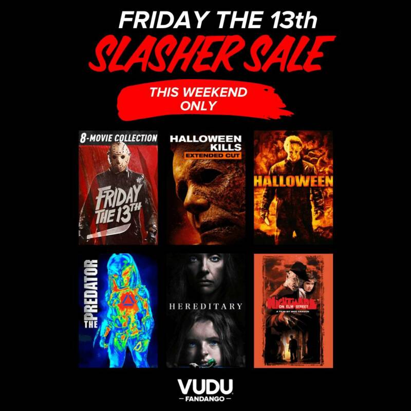 VUDU SCARES UP SPECIAL SALE FOR FRIDAY THE 13TH Horror Society
