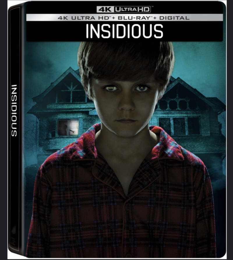 Insidious – Arriving On 4k Ultra Hd As A Limited Edition Steelbook On 6 