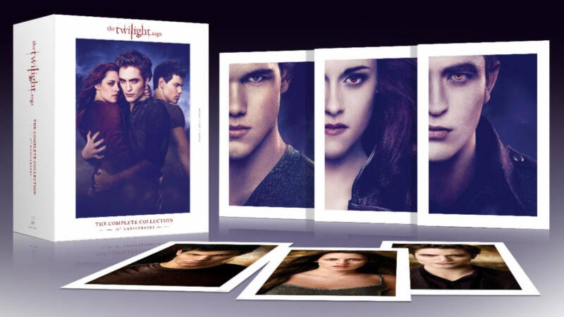 THE TWILIGHT SAGA 15TH Anniversary Complete Collection - Horror Society