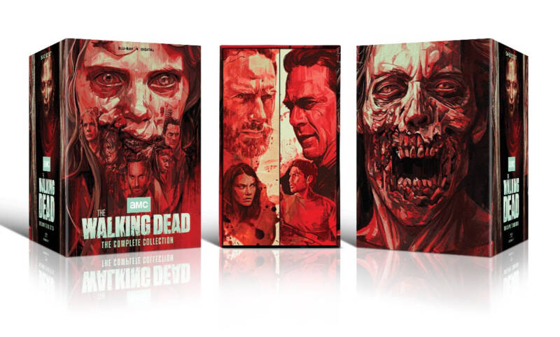 The Walking Dead” Complete Collection Full Art Reveal - Horror Society