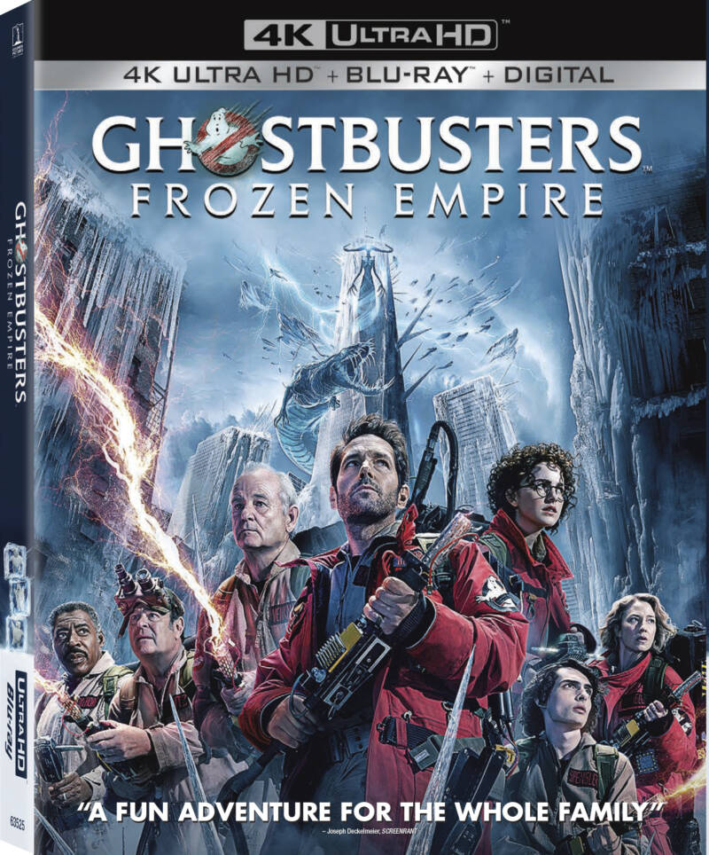 GHOSTBUSTERS: FROZEN EMPIRE AVAILABLE ON 4K ULTRA HD, BLU-RAY, AND DVD ...